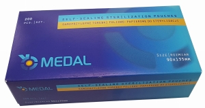 MEDAL TOREBKA DO STERYLIZACJI 90x135 - 200SZT