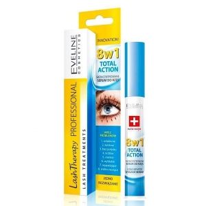 EVELINE TOTAL ACTION 8W1 SKONCENTROWANE SERUM DO RZĘS 10ML
