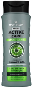 BELLE JARDIN ŻEL POD PRYSZNIC I SZAMPON 2W1 SPORT ACTIVE 420ML