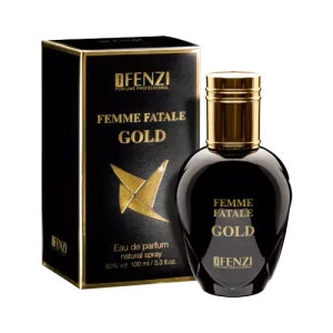 JFENZI WOMEN FEMME FATALE GOLD EDP WODA PERFUMOWANA 100ML