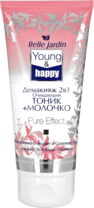 BELLE JARDIN MLECZKO+TONIK DO DEMAKIJAŻU YOUNG HAPPY 200ML